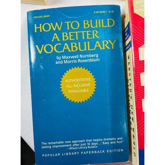 Webster’s Popular Library Desk Top Reference Vintage 5 Book Set - Picture 6 of 12